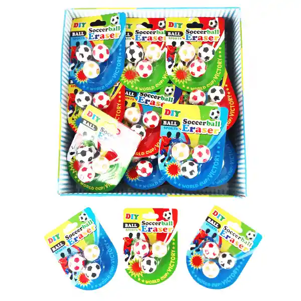 Chiche Goma Pelota 3 Unidades