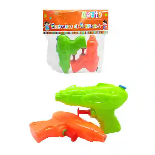 Chiche Pistola Agua 2 Unidades
