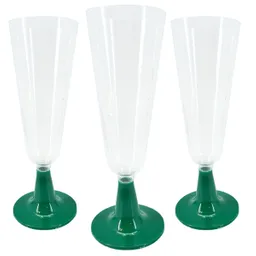 Copa P.color Flauta X 6 Verde