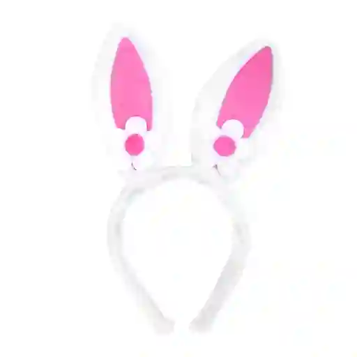 Cintillo Oreja Coneja Flor