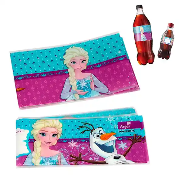 Etiquetas Id Frozen 8 Unidades (6 Pequeñas Y 2 Grandes)