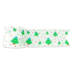 Feston Impreso Arbol De Navidad 1 Unidad