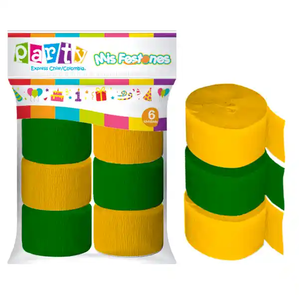 Feston X6 Verde/amarillo