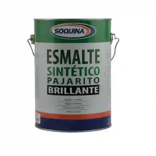 Esmalte Sintetico Blanco Brillante 1 Gl. Soquina