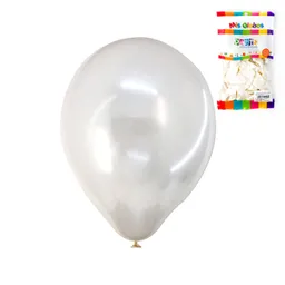Globo 09 Mg Metal Blco.x 25
