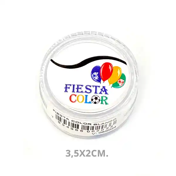 Maquillaje Fiesta Color 8 Grs Blanco