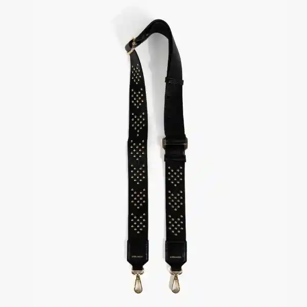Correa Strap Cartera Cuero Negro