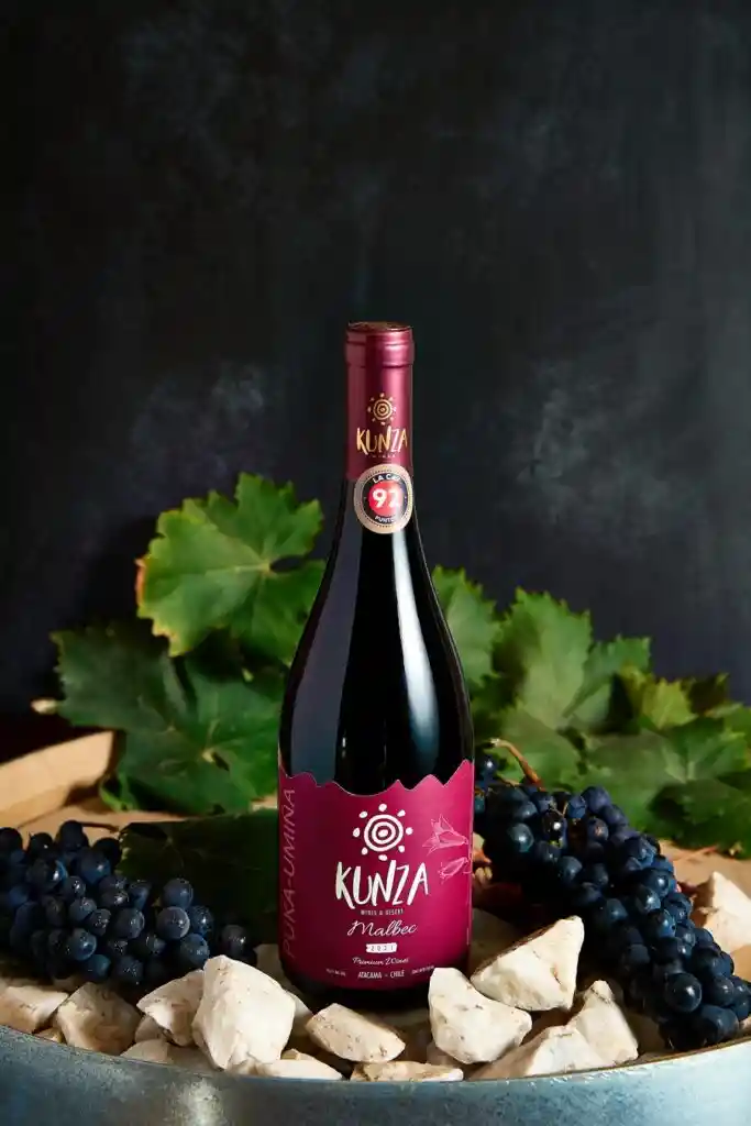 Vino Kunza Puka-umiña Malbec 750ml	