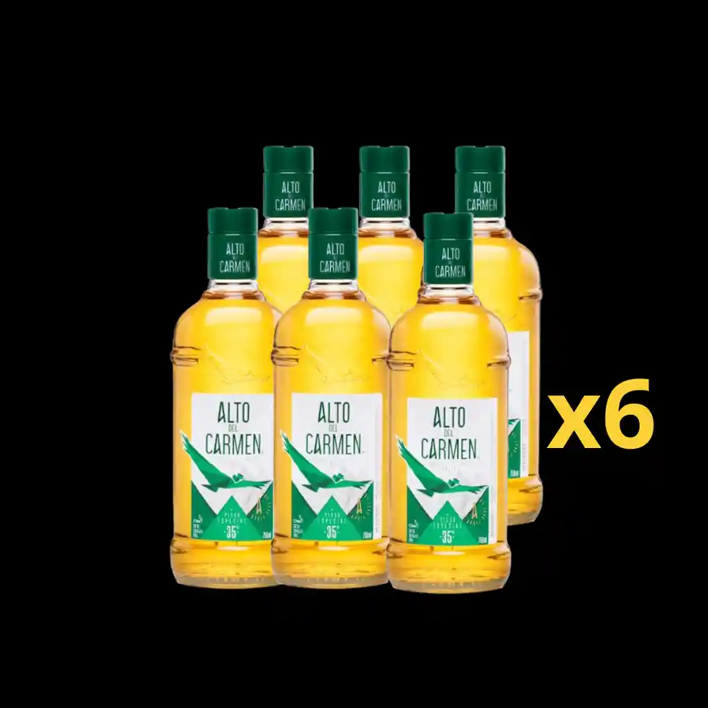 Alto Del Carmen 35° Litro X 6 Unidades