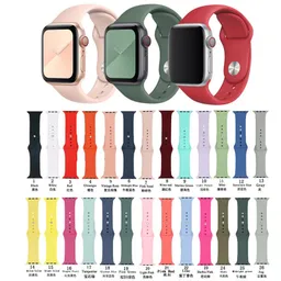 Correa Silicona Para Smartwatch 42 - 44 - 45 Mm