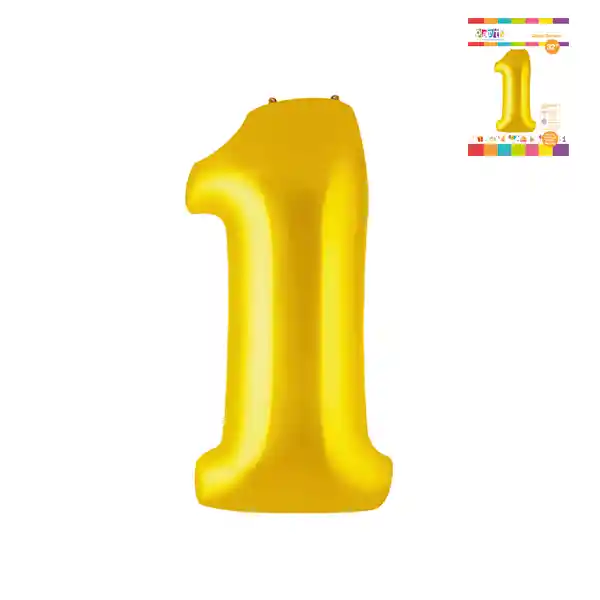 Globo Mylar 32 Gold # 1