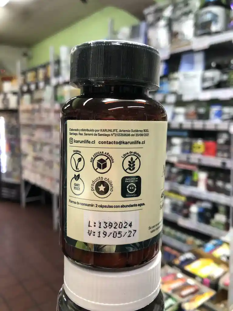 Ashwagandha 450mg 60 Caps Karun Life