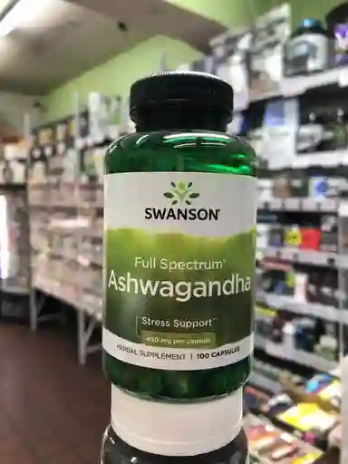 Ashwagandha 450mg 100 Caps Swanson