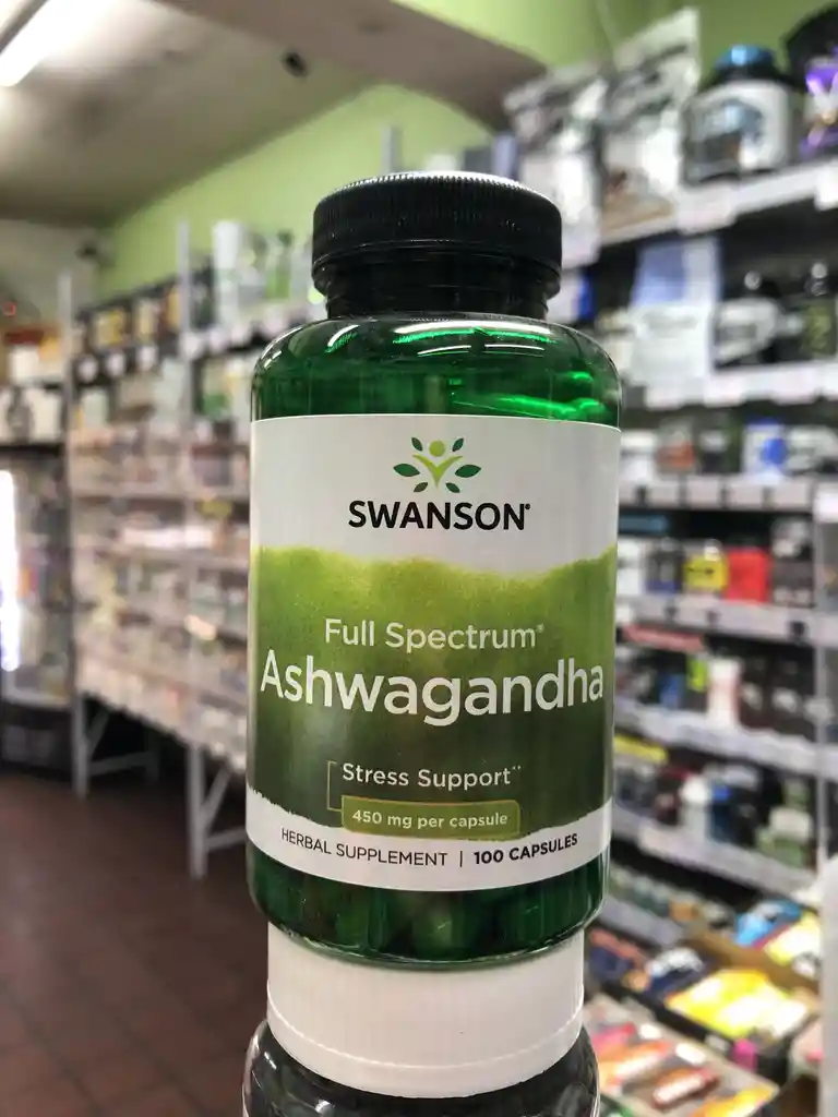 Ashwagandha 450mg 100 Caps Swanson