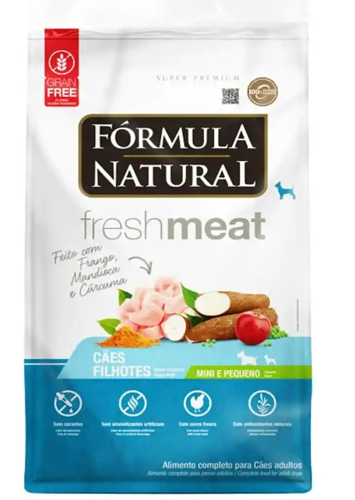 Formula Natural Fresh Meat Puppy Mini Y Pequeños - 1 Kg