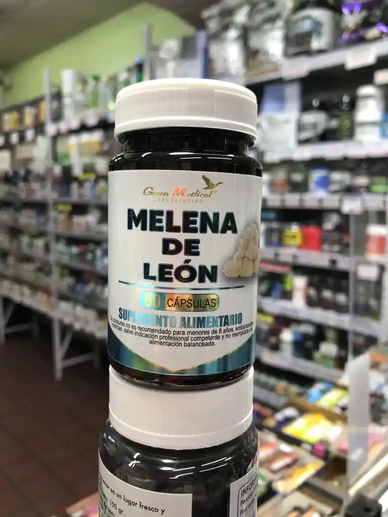 Melena De Leon 200mg 60 Caps Green Medical