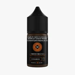 Liquido Vaper Montreal Original - Canadian Salt 30ml - 35mg