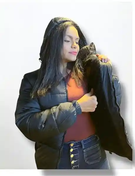 Chaqueta Impermeable Polar Interno - Talla M