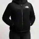 Chaqueta Teddy North Negra -talla L