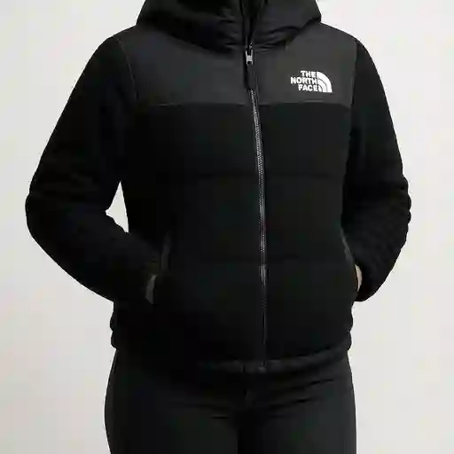 Chaqueta Teddy North Negra -talla L