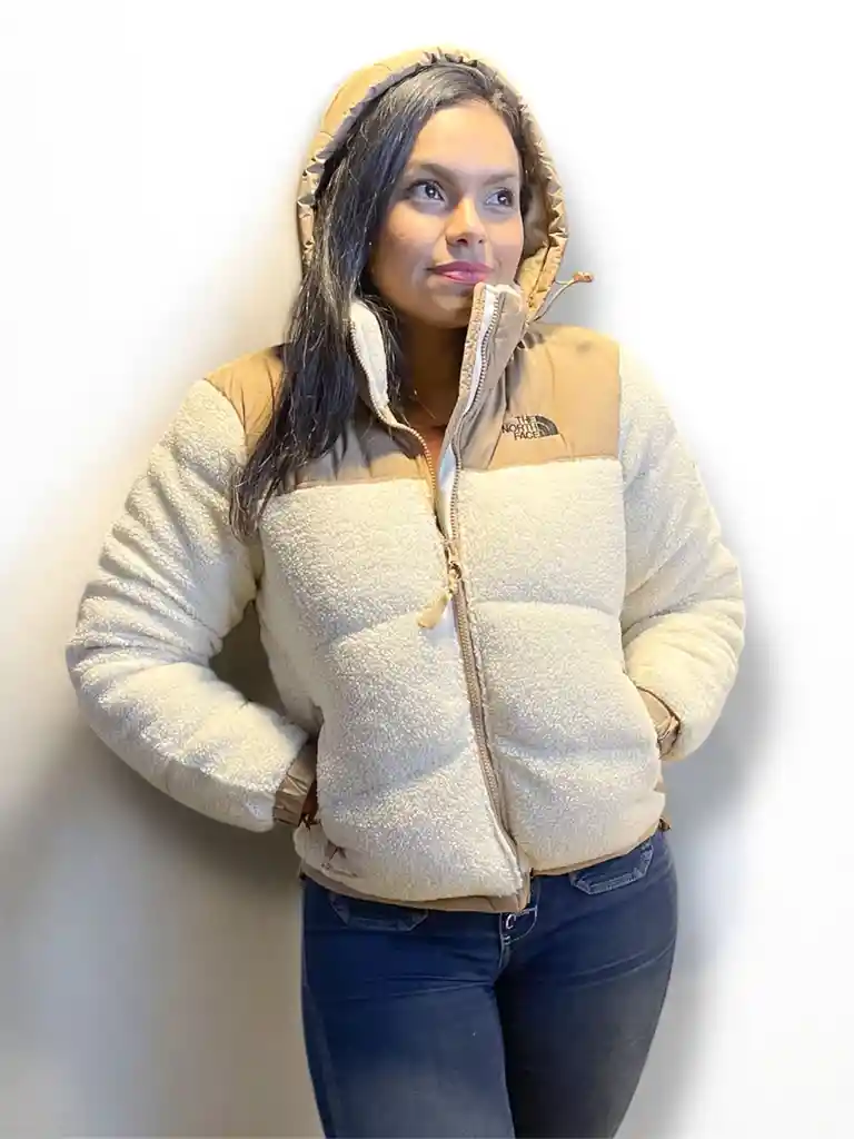 Chaqueta Teddy North Beige - Talla L
