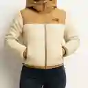 Chaqueta Teddy North Beige - Talla L