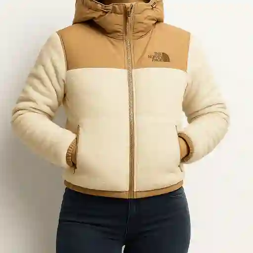 Chaqueta Teddy North Beige - Talla L