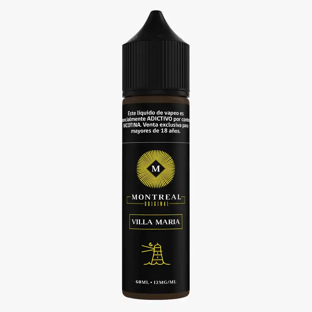 Liquido Vaper Montreal Original - Villa María 60ml - 12mg