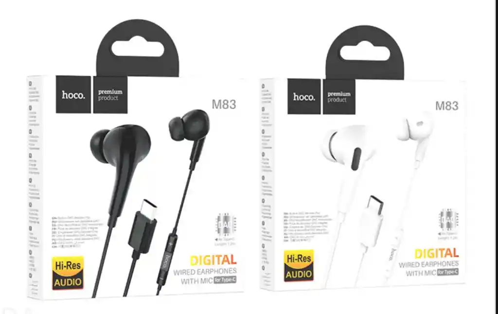 Audifono Hoco Tipo C