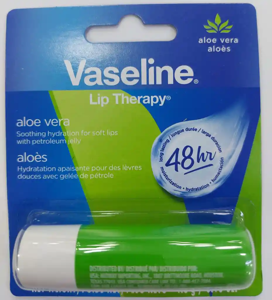Vaseline Lip Therapy Aloe Vera Stick X 4,8 G