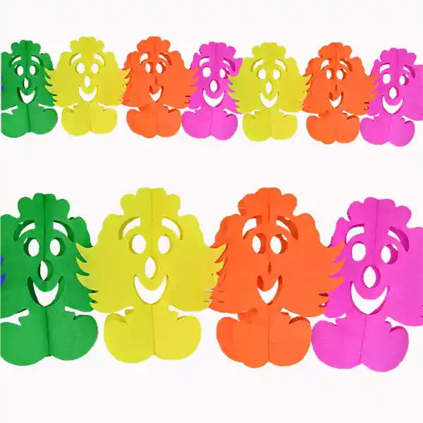 Guirnalda Payaso Colores