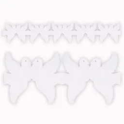 Guirnalda Paloma Blanco 2mt