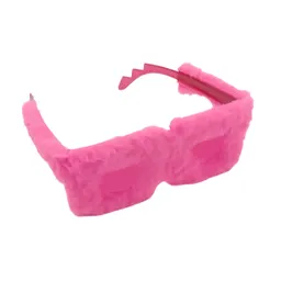 Lente Retro Plush Fucsia