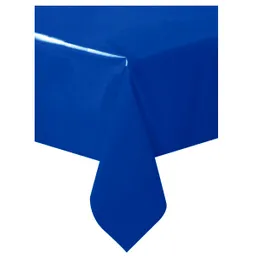 Mantel Rect.azul P.color 2.74 X 1.34