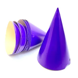 Gorro Conico Morado X10
