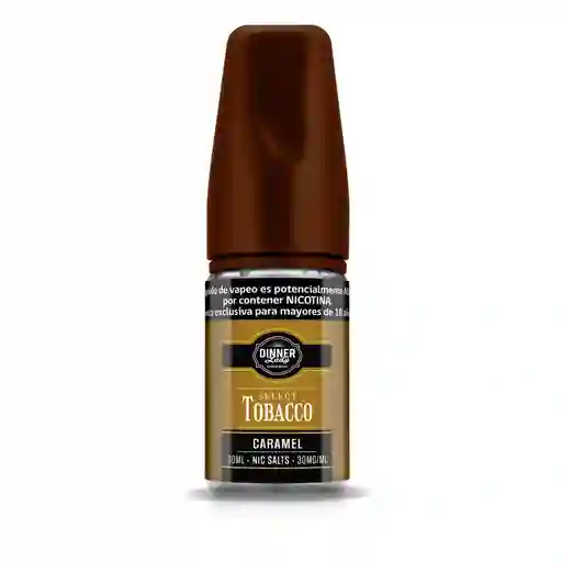 Caramel Tobacco Salt 30mg 30ml - Dinner Lady