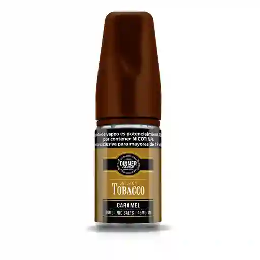 Caramel Tobacco Salt 45mg 30ml - Dinner Lady