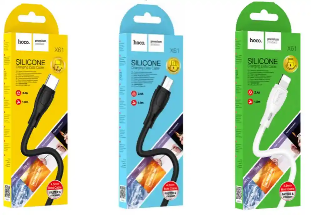 Cable De Silicona Hoco