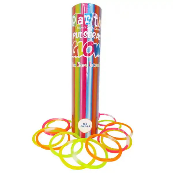 Glow Pulsera 100 Unidades