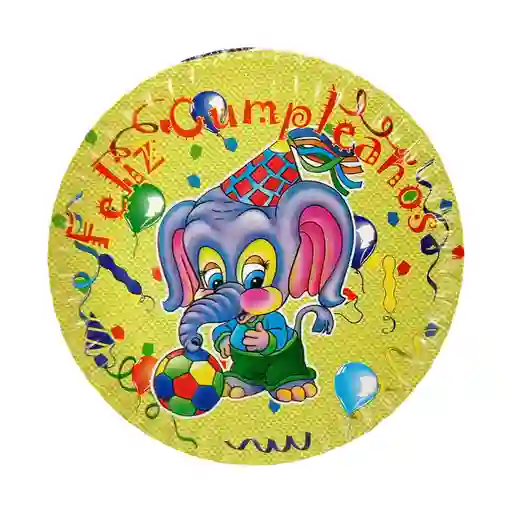 Plato Retro 10 Unidades