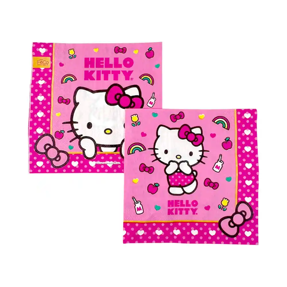 Servilleta Hello Kitty 12 Unidades