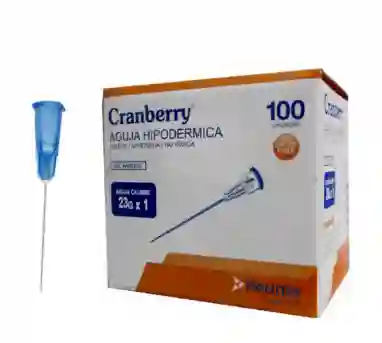 Aguja Hipodermica 23g X 1