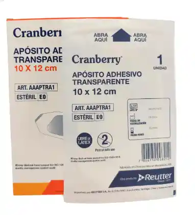 Aposito Transparente 10 X 12 Cm