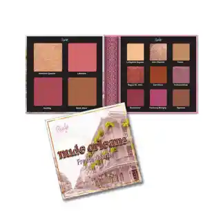Paleta De Sombras Para Ojos Y Rostro Rude Tono Nude Orleans