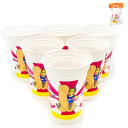 Vaso Despedida De Soltera 6 Unidades