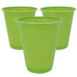 Vaso 7oz Lima X10 P.color