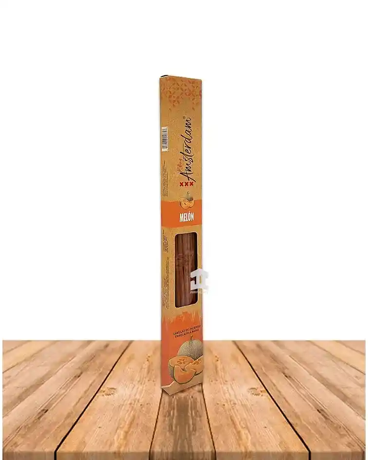 Incienso Jardin Musk Melon Rolling Amsterdam 41cm 2horas