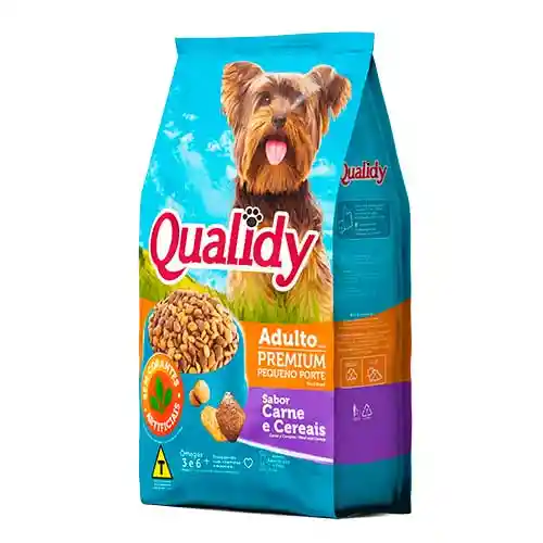 Qualidy Perro Adulto Raza Peq Carne Y Cereal - 3 Kg