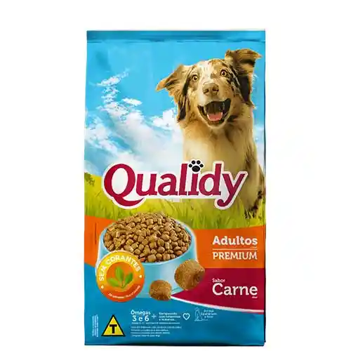 Qualidy Perro Adulto Sabor Carne - 3 Kg
