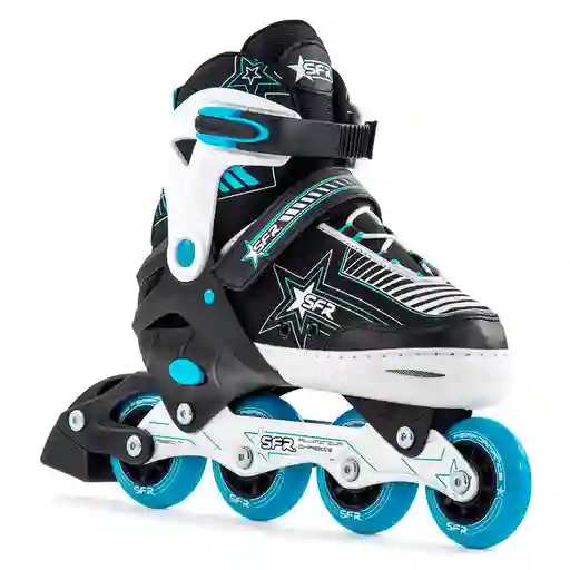 Patines En Línea Sfr Pulsar Black/blue Talla 30.5- 34